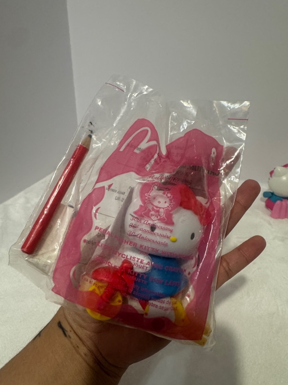 Hello kitty figures McDonald’s happy set Sanrio lot of 4 - Picture 4 of 6